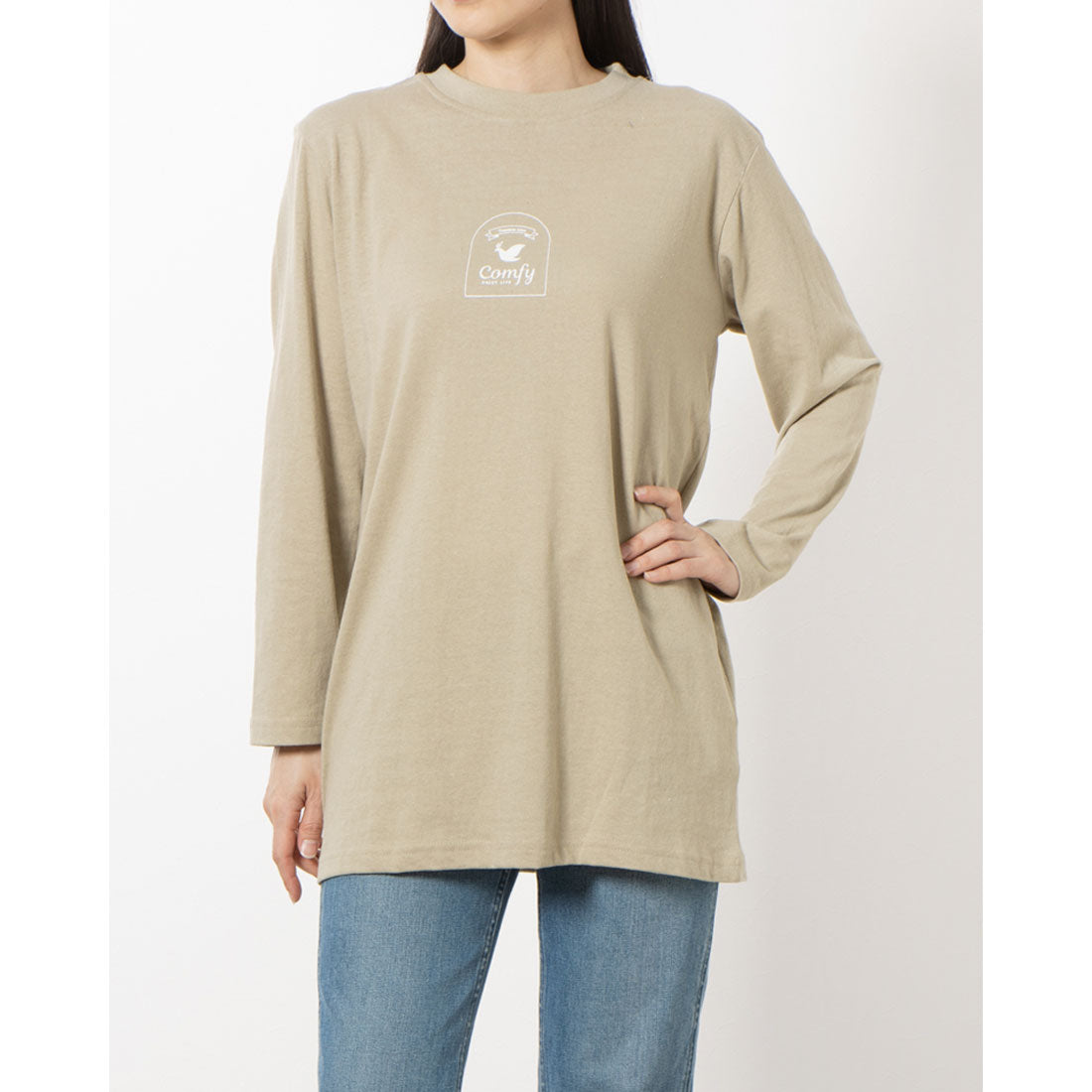 ワイファイブディ Y5D チュニック丈Tシャツ