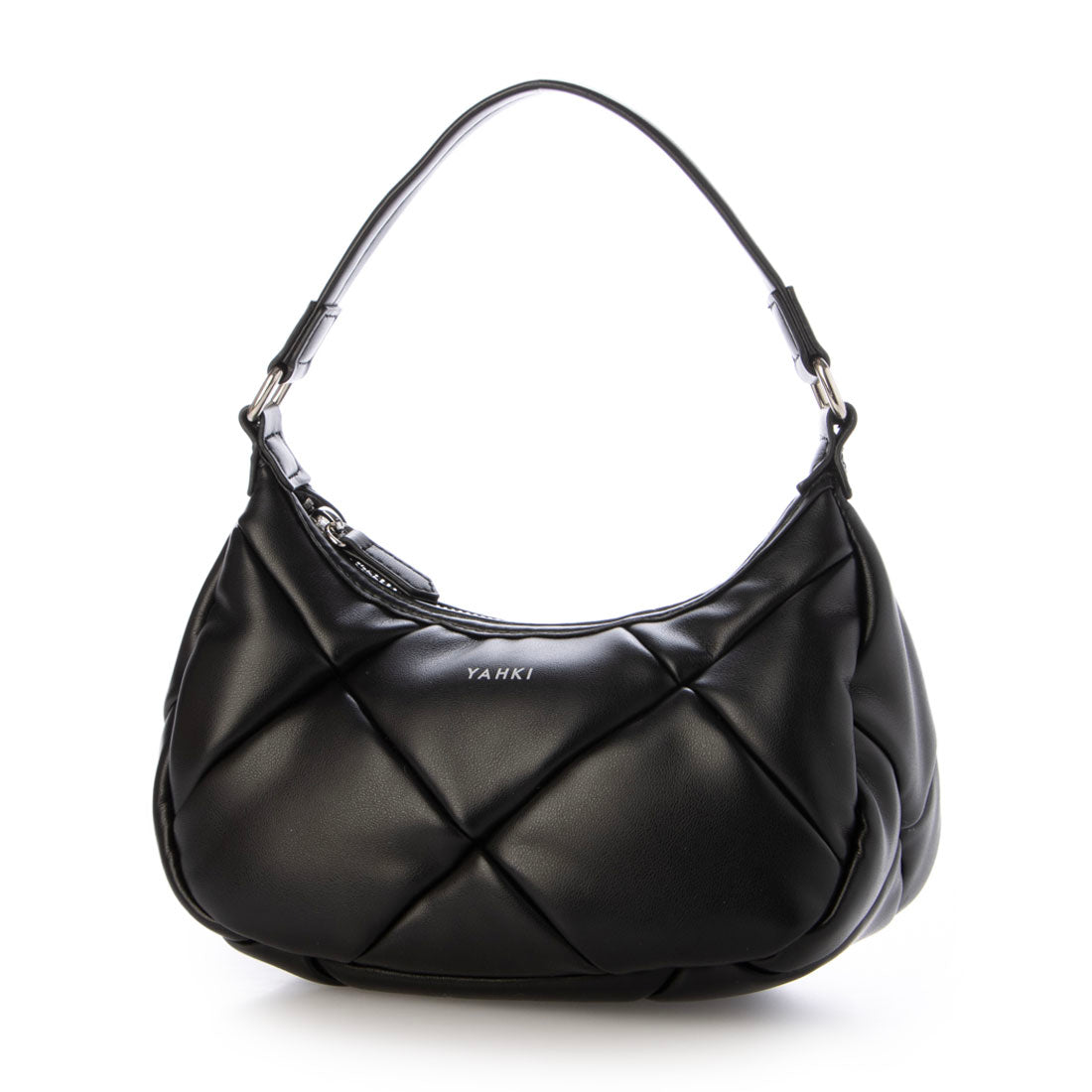 ヤーキ YAHKI キルティングハンドバッグ （black） black