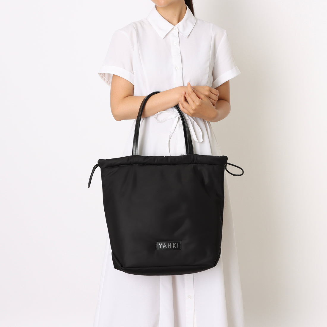 ヤーキ YAHKI THICKナイロンナップサック （black） black