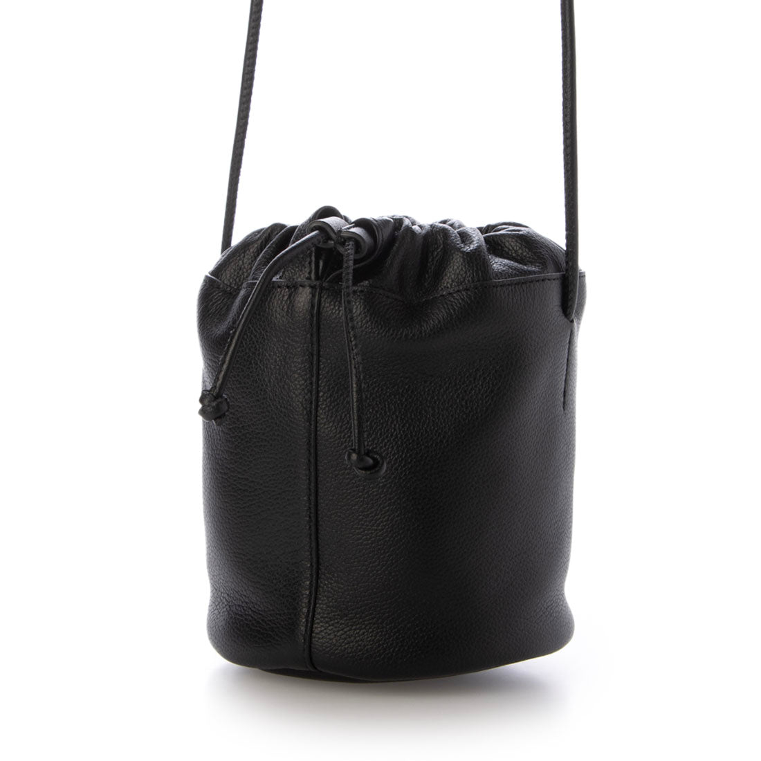 ヤーキ YAHKI レザー巾着バッグ （black） black
