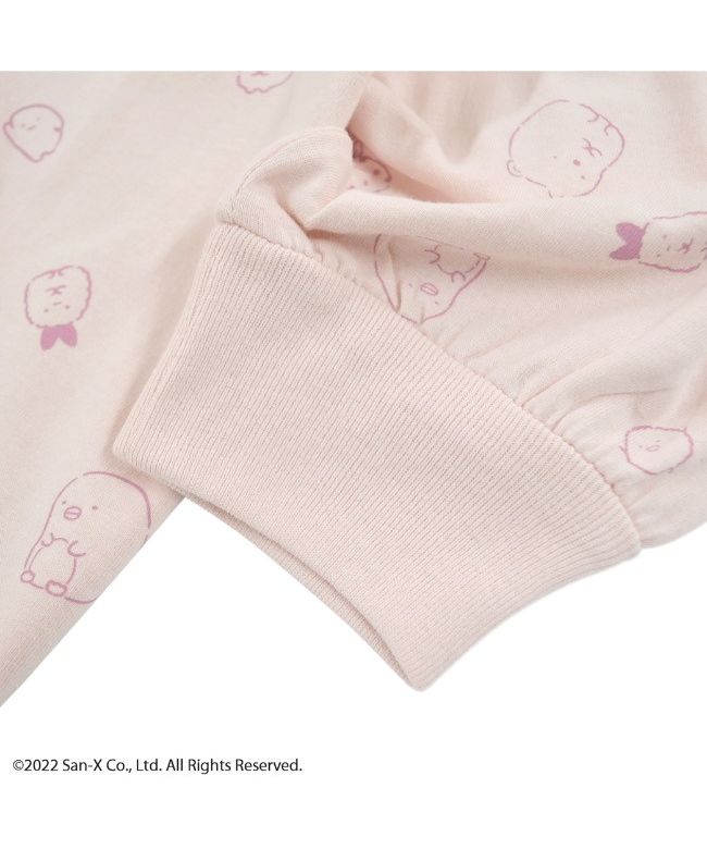 キャラバスケット CharaBasket すみっコぐらし サンエックス Tシャツ バルーン袖 長袖 プリント キッズ 子供