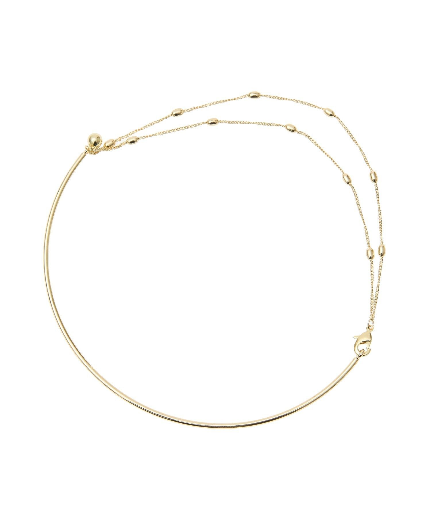 イェッカ ヴェッカ YECCA VECCA ドットボールチョーカーネックレス （ゴールド） ゴールド