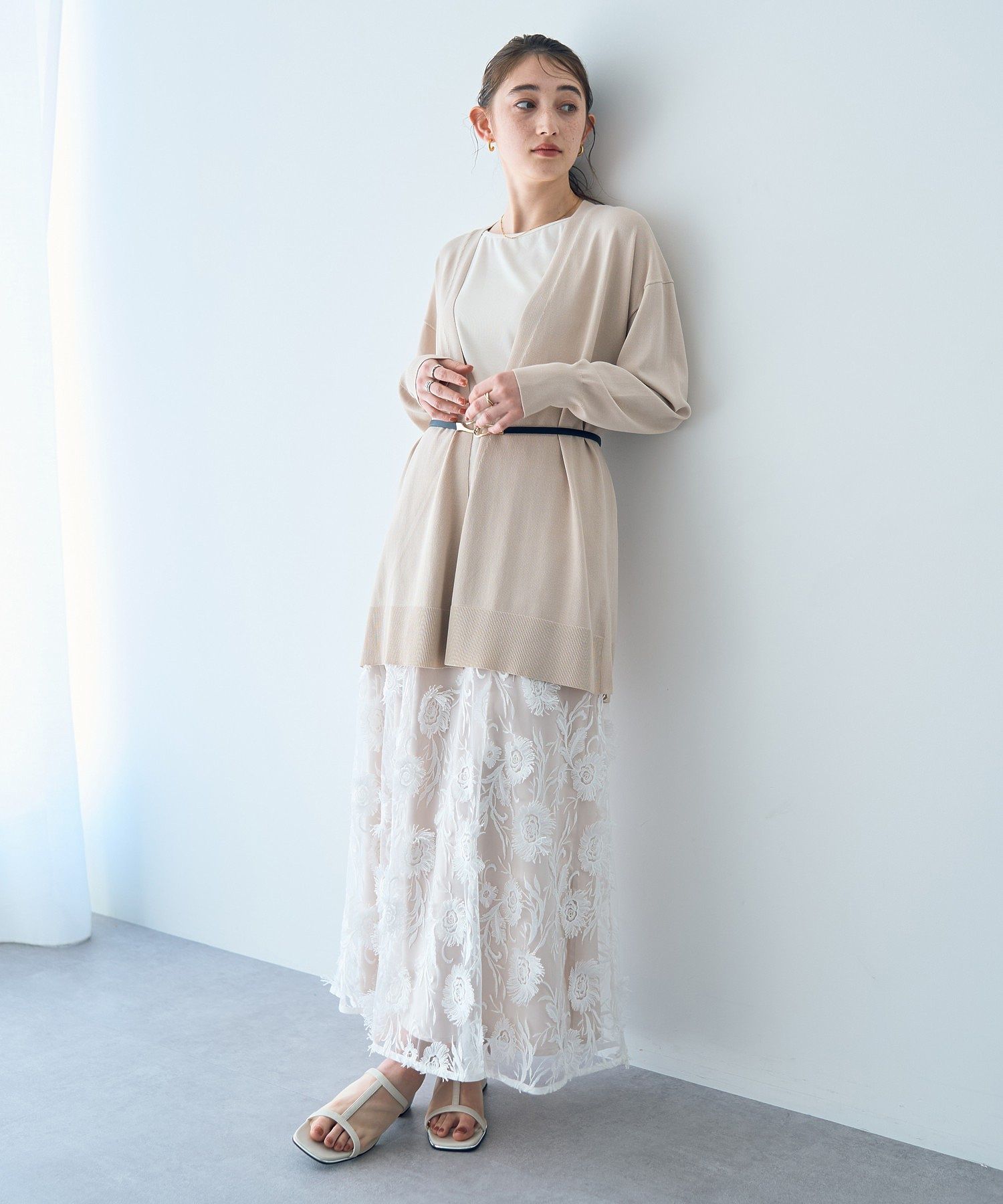 YECCA VECCA Mid-Length Cardigan