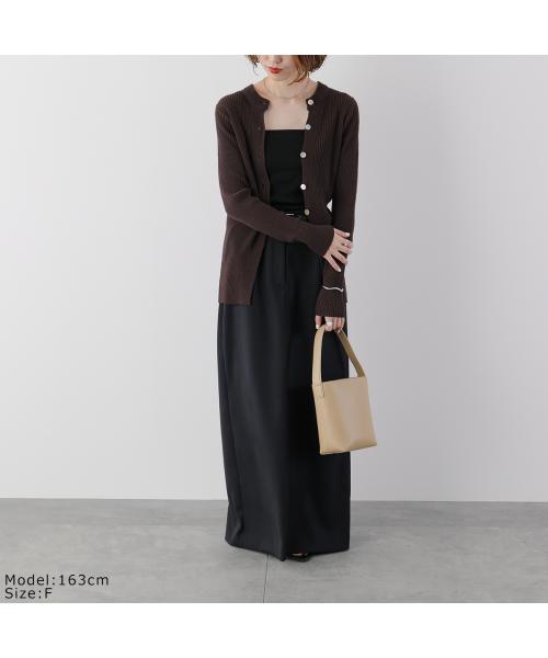 イエン YENN YENN カーディガン COTTON RIB CARDIGAN Y251-91013 （ネイビー） ネイビー