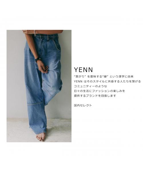 イエン YENN YENN カーディガン COTTON RIB CARDIGAN Y251-91013 （ネイビー） ネイビー