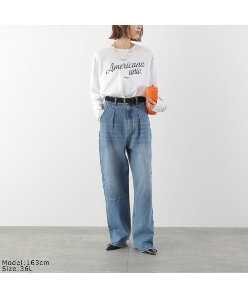 イエン YENN YENN デニムパンツ HIGH RISE TUCK WIDE PANTS Y222-31010 （L-BLUE/ライトブルー） L-BLUE/ライトブルー