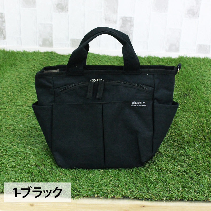 TopIsm Cart Bag Round Bag Golf Men's Mini Tote Bag 2WAY Shoulder Bag Heather Color Accessories Bag Small