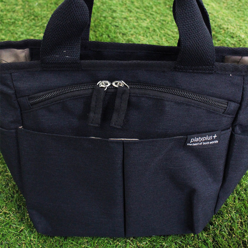 TopIsm Cart Bag Round Bag Golf Men's Mini Tote Bag 2WAY Shoulder Bag Heather Color Accessories Bag Small