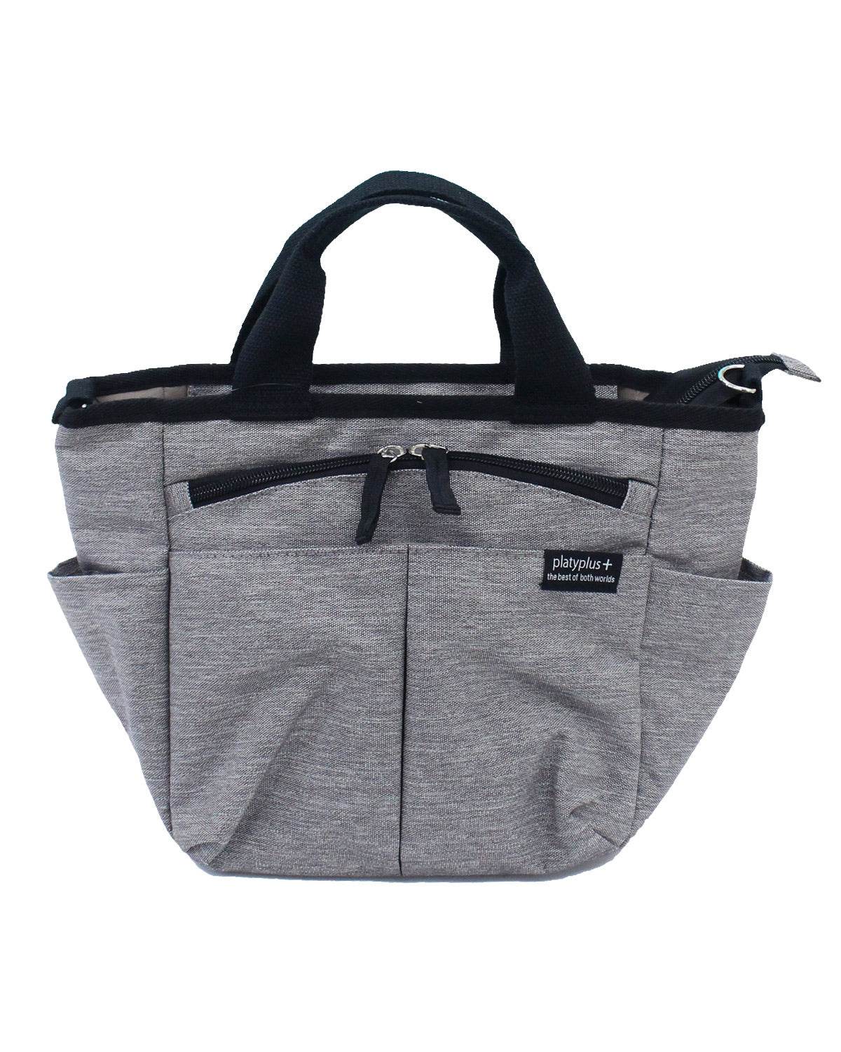 TopIsm Cart Bag Round Bag Golf Men's Mini Tote Bag 2WAY Shoulder Bag Heather Color Accessories Bag Small