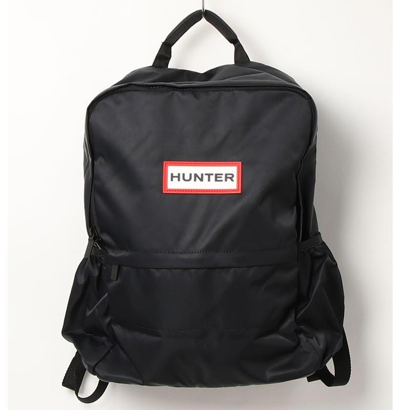 トップイズム TopIsm HUNTER ハンター ロゴプレート オリジナルナイロン バックパック Original Nylon Backpack リュックサック メンズ レディース ユニセックス （1-ブラック） 1-ブラック