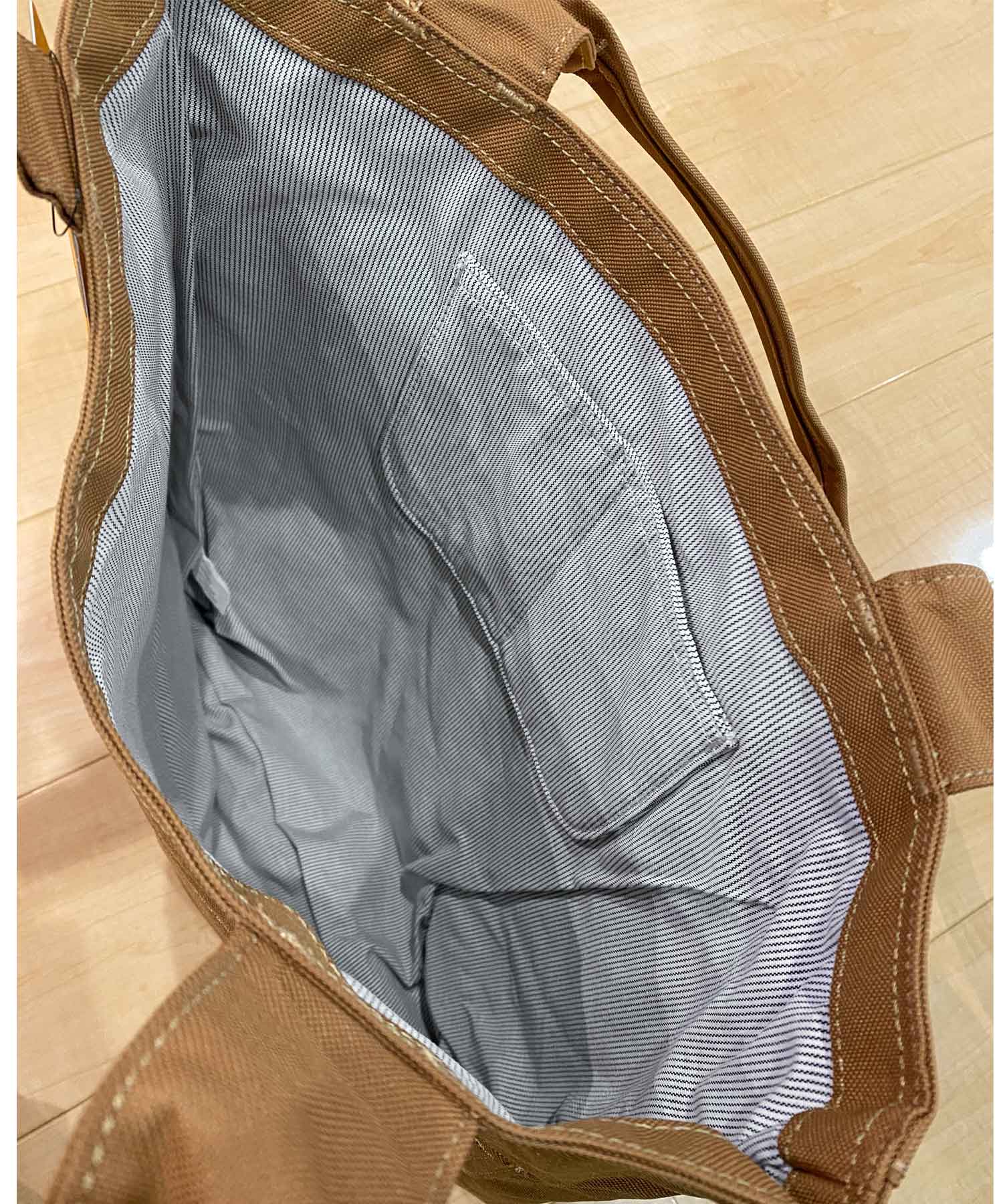 トップイズム TopIsm Carhartt カーハート トートバッグ ショルダーバッグ 鞄 カバン ブランド メンズ バッグ レディース ワンポイント 男女兼用 （2-ブラウン） 2-ブラウン