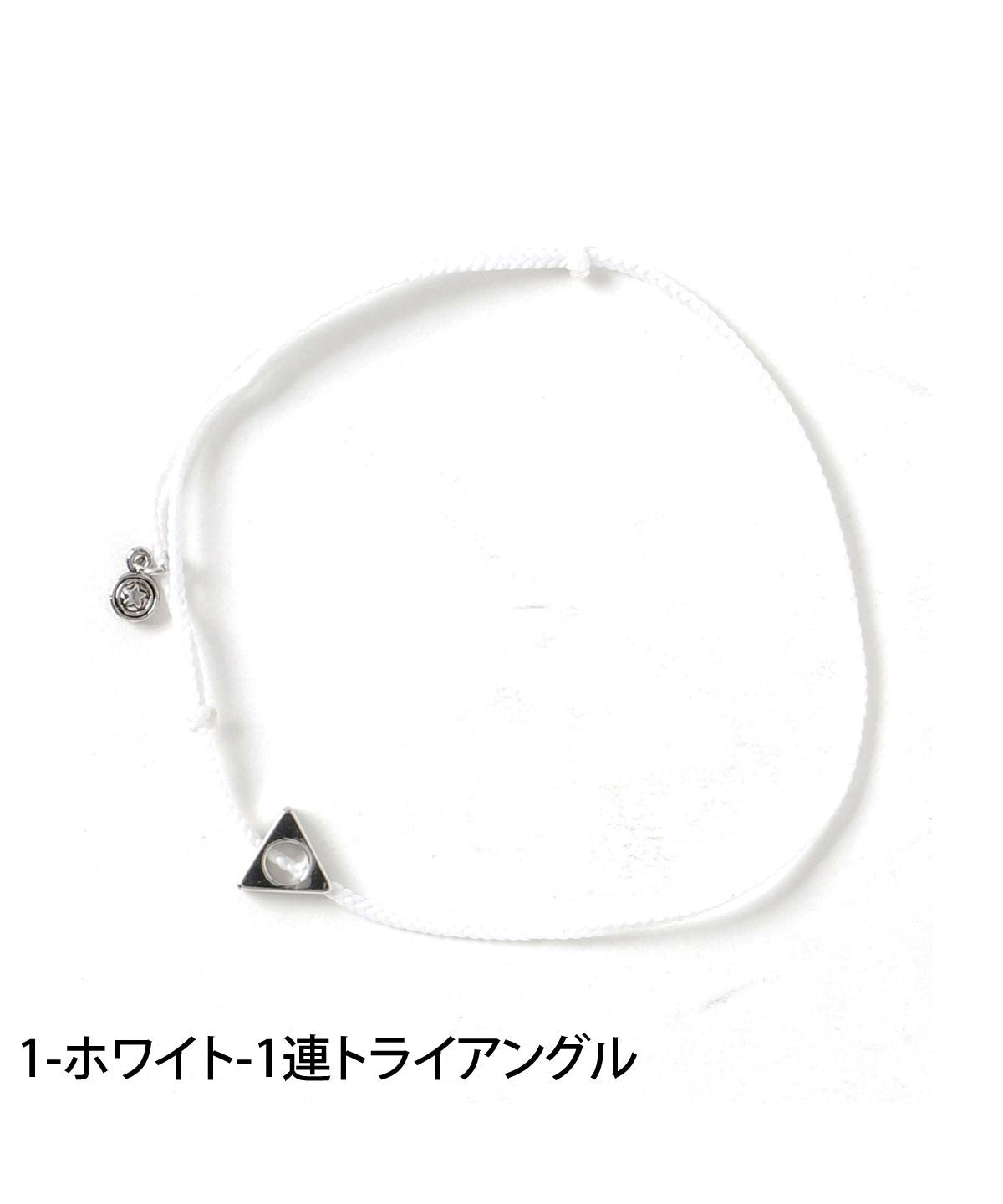 トップイズム TopIsm アンクレット メンズ レディース アクセサリー シンプル トライアングル プレート 紐 ひも チェーン フェイクレザー 男女兼用 春夏 小物