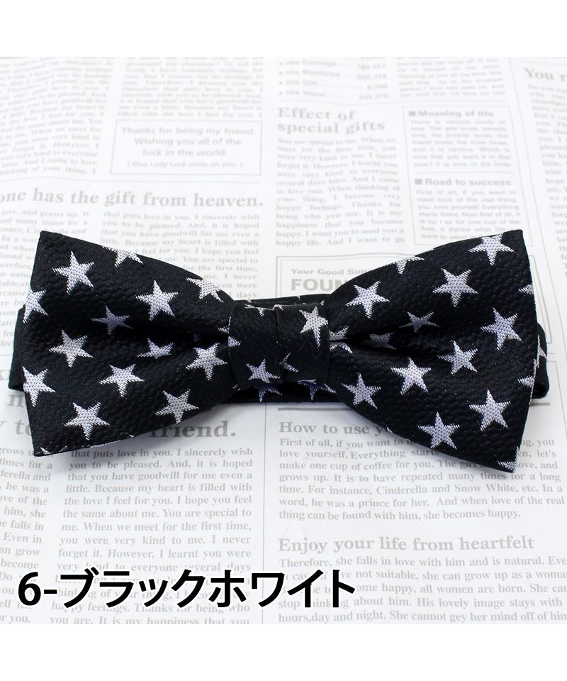 トップイズム TopIsm 日本製 チェック 星柄 蝶ネクタイ ボウタイ メンズ レディース 男女兼用 結婚式 シンプル おしゃれ