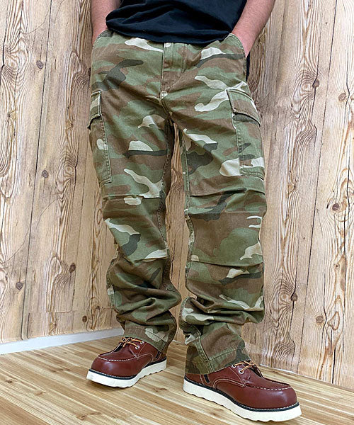トップイズム TopIsm AVIREX アビレックス カーゴパンツ ミリタリー カモフラ 迷彩 無地 ファティーグパンツ,4-カモ
