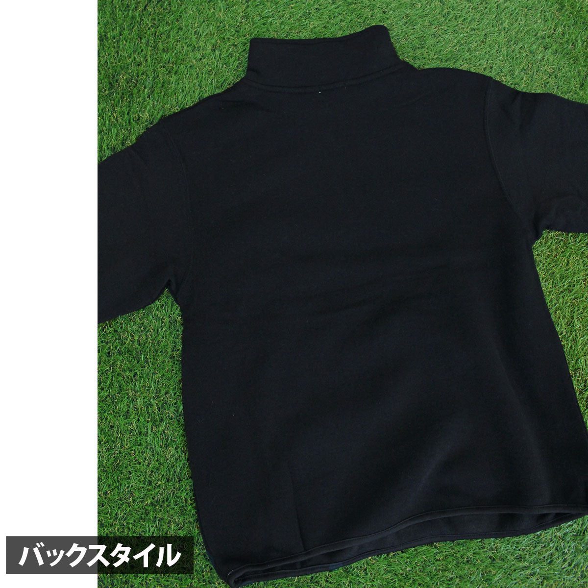 トップイズム TopIsm ゴルフウェア メンズ ゴルフ トレーナー 裏起毛 スウェット ハーフジップ トップス ハイネック プルオーバー 秋冬 （4-ネイビー） 4-ネイビー