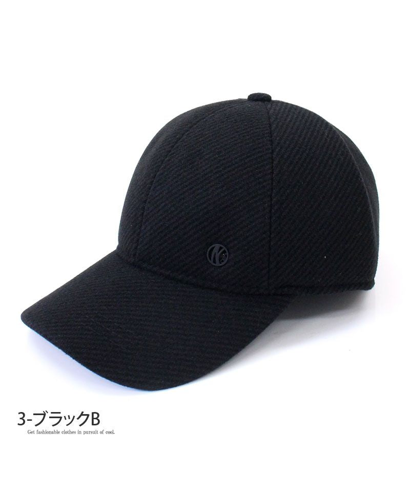 トップイズム TopIsm ゴルフキャップ メンズ 帽子 耳当て付 ゴルフウェア 小物 イヤーマフ 秋冬 防寒 2WAY キルティング フェルト おしゃれ （5-ネイビーB） 5-ネイビーB