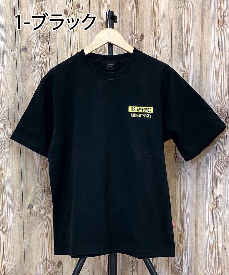 トップイズム TopIsm AVIREX アビレックス THUNDERBIRDS PATCH 半袖 メンズ Tシャツ 刺繍 プリント トップス 春 夏