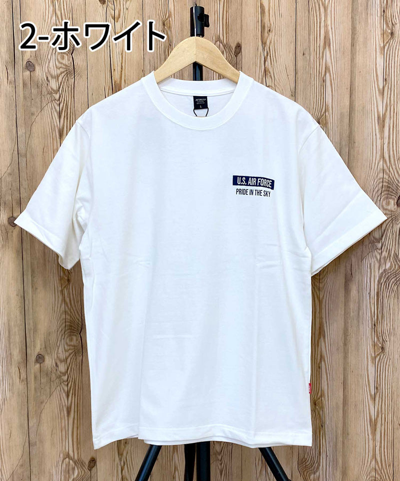 トップイズム TopIsm AVIREX アビレックス THUNDERBIRDS PATCH 半袖 メンズ Tシャツ 刺繍 プリント トップス 春 夏