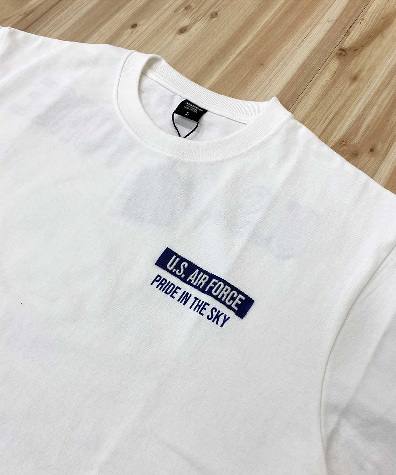 トップイズム TopIsm AVIREX アビレックス THUNDERBIRDS PATCH 半袖 メンズ Tシャツ 刺繍 プリント トップス 春 夏