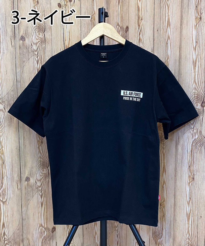 トップイズム TopIsm AVIREX アビレックス THUNDERBIRDS PATCH 半袖 メンズ Tシャツ 刺繍 プリント トップス 春 夏