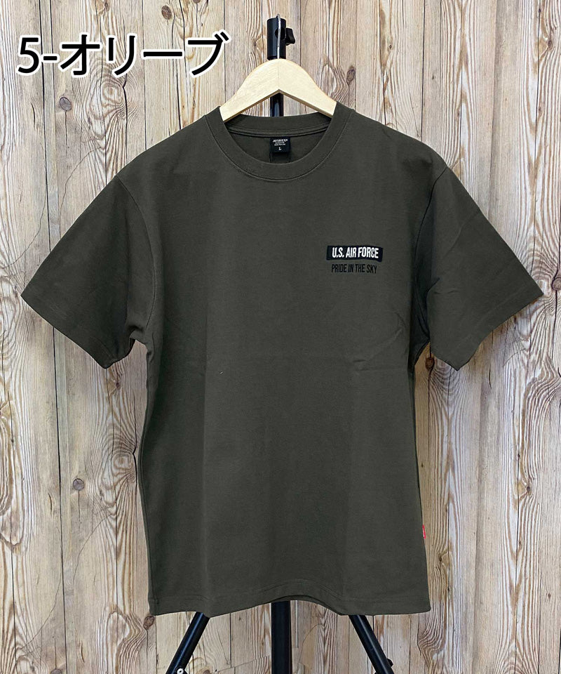 トップイズム TopIsm AVIREX アビレックス THUNDERBIRDS PATCH 半袖 メンズ Tシャツ 刺繍 プリント トップス 春 夏
