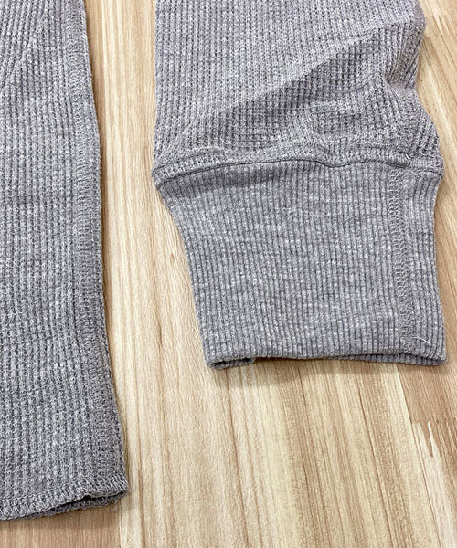 トップイズム TopIsm AVIREX アビレックス ロングTシャツ メンズ 長袖 サーマル ヘンリーネックTシャツ 無地 デイリーインナー カットソー ロンT