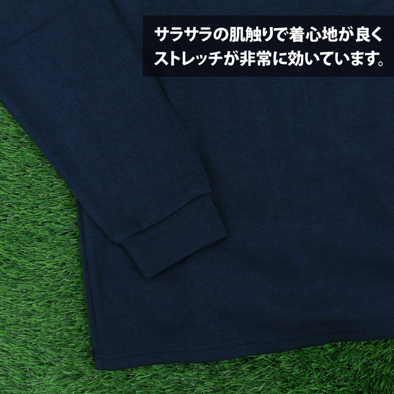 頂級主義 TopIsm 高爾夫服飾 男士 模擬領襯衫 GIORNO SEVEN 喬爾諾七 高領 上衣 Polo衫 彈性 長袖 素色 高頻標誌