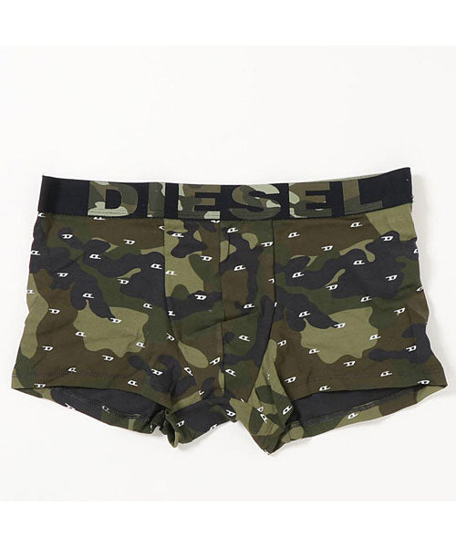 トップイズム TopIsm DIESEL ディーゼル ボクサーパンツ メンズ カモフラ 総柄 ロゴ トランクス ブリーフ インナー 下着 ブランド おしゃれ パンツ【返品不可商品】,1-カーキ