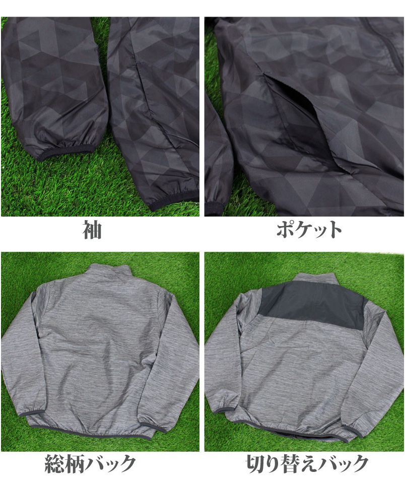 トップイズム TopIsm ゴルフジャケット メンズ ゴルフウェア 裏起毛フリース 撥水加工 アウター ブルゾン スタンドネック フルジップアップ カモフラ 迷彩 総柄 スポーツウェア 暖