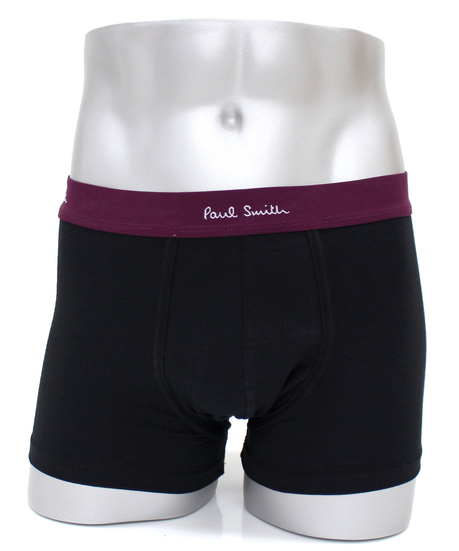 トップイズム TopIsm Paul Smith ポールスミス 3PACK メンズ ボクサーパンツ 3枚セット ウエストロゴ コットン ストレッチ 下着 トランクス インナーウェア【返品不可商品】