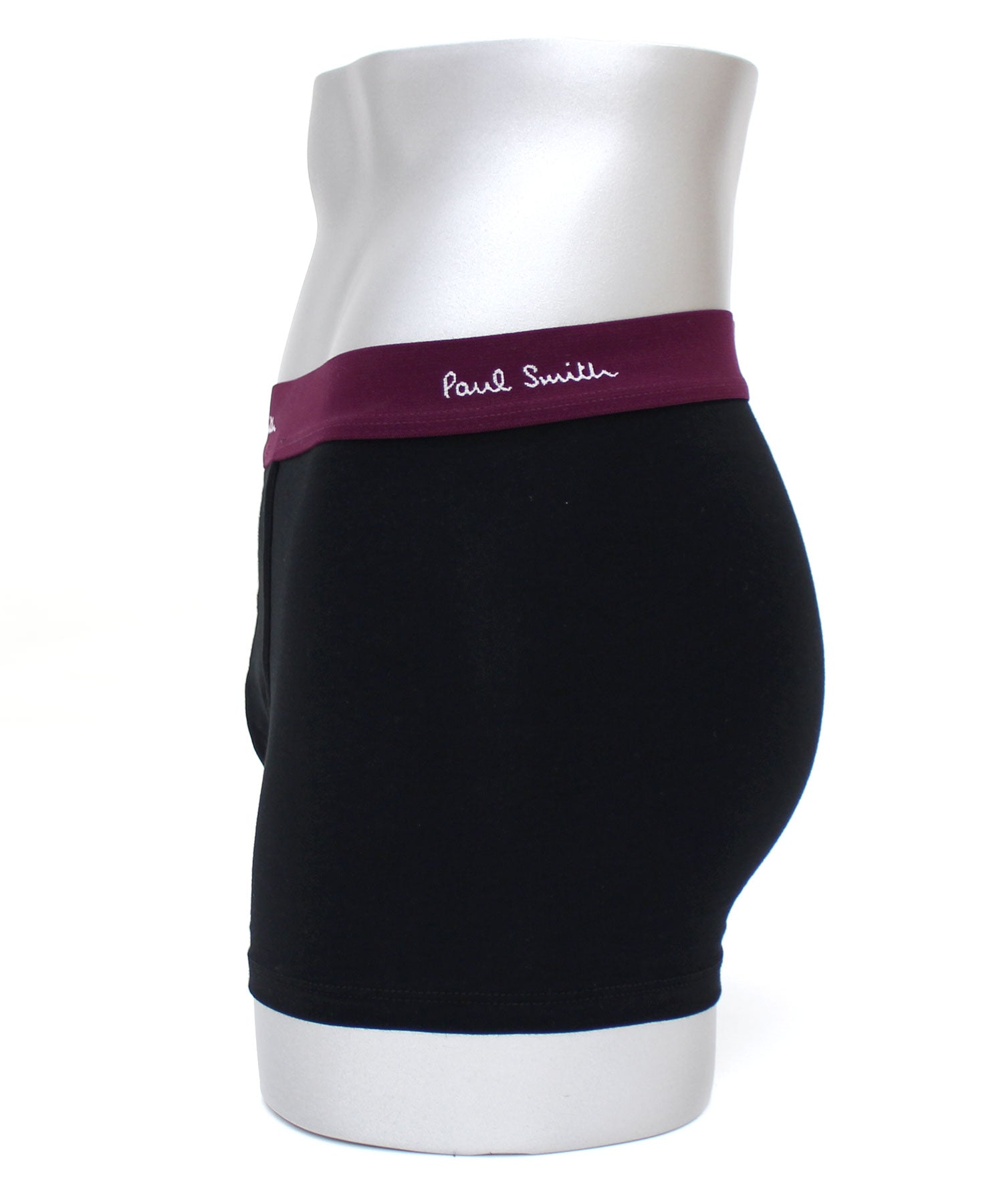 トップイズム TopIsm Paul Smith ポールスミス 3PACK メンズ ボクサーパンツ 3枚セット ウエストロゴ コットン ストレッチ 下着 トランクス インナーウェア【返品不可商品】