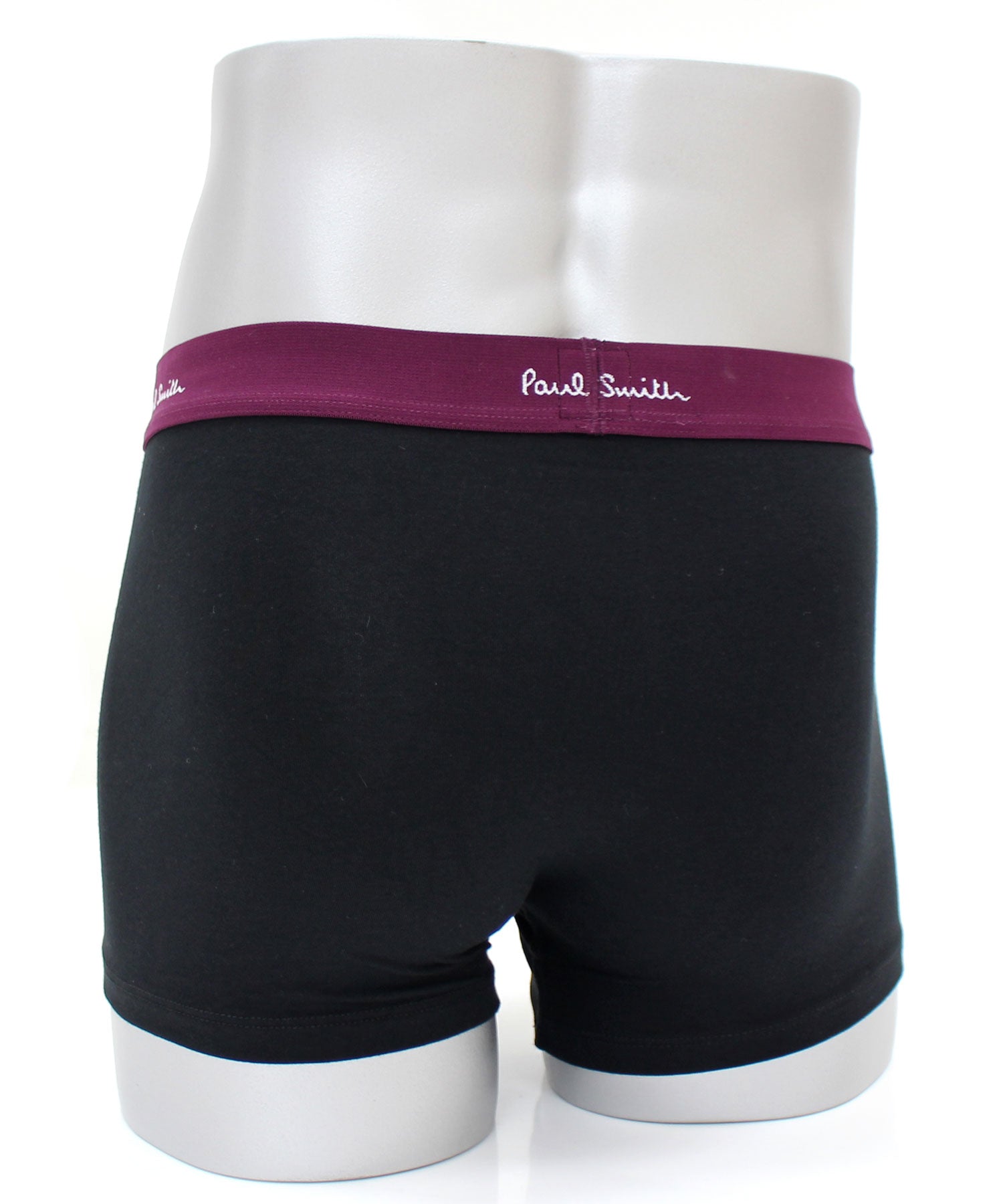 トップイズム TopIsm Paul Smith ポールスミス 3PACK メンズ ボクサーパンツ 3枚セット ウエストロゴ コットン ストレッチ 下着 トランクス インナーウェア【返品不可商品】