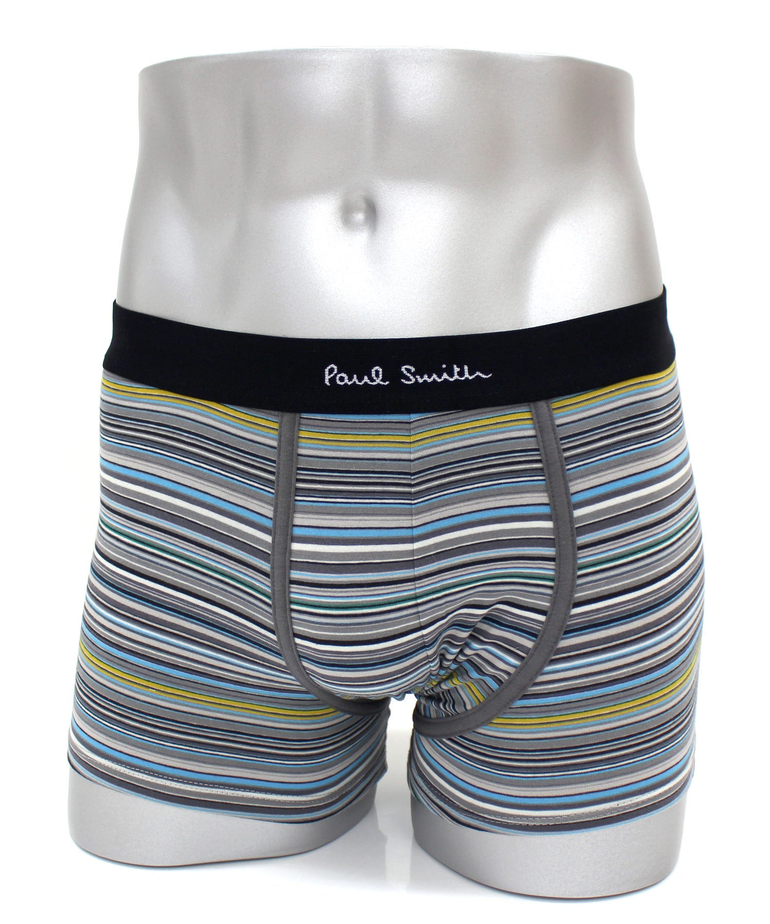 トップイズム TopIsm Paul Smith ポールスミス 3PACK メンズ ボクサーパンツ 3枚セット マルチボーダー コットン ストレッチ 下着 トランクス インナーウェア【返品不可商品】