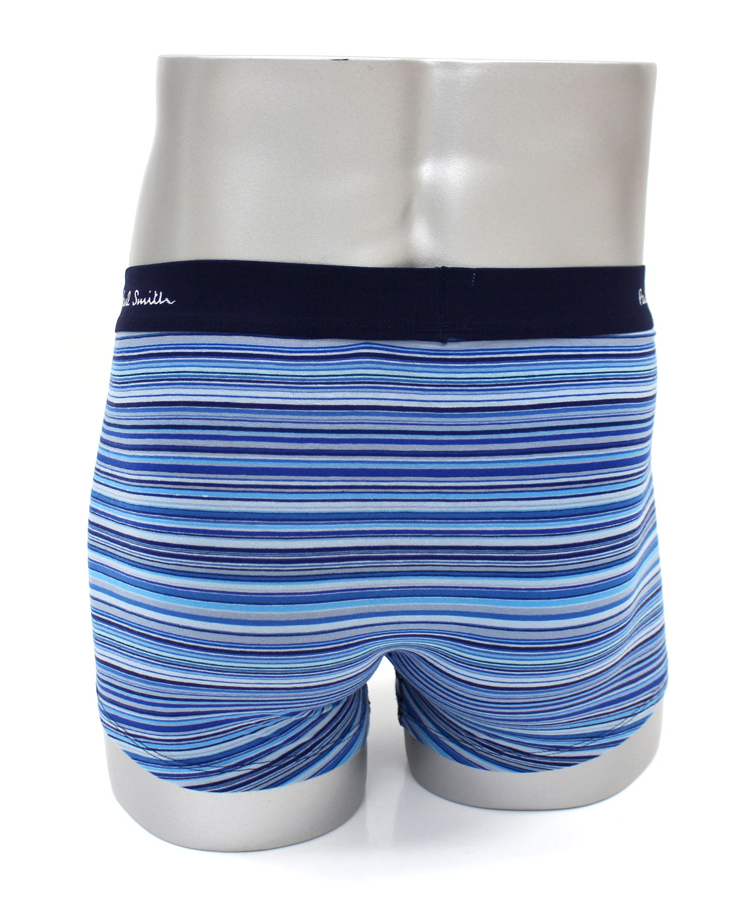トップイズム TopIsm Paul Smith ポールスミス 3PACK メンズ ボクサーパンツ 3枚セット マルチボーダー コットン ストレッチ 下着 トランクス インナーウェア【返品不可商品】