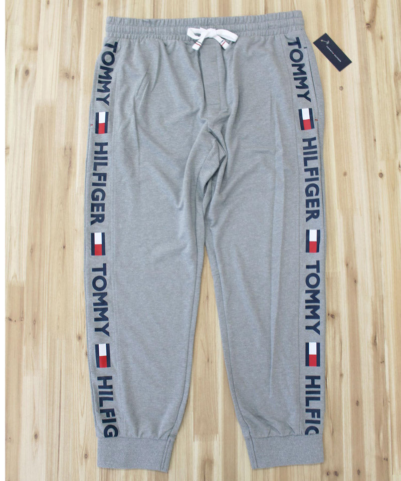 トップイズム TopIsm TOMMY HILFIGER トミー ヒルフィガー サイドロゴ スウェットパンツ メンズ ジョガーパンツ