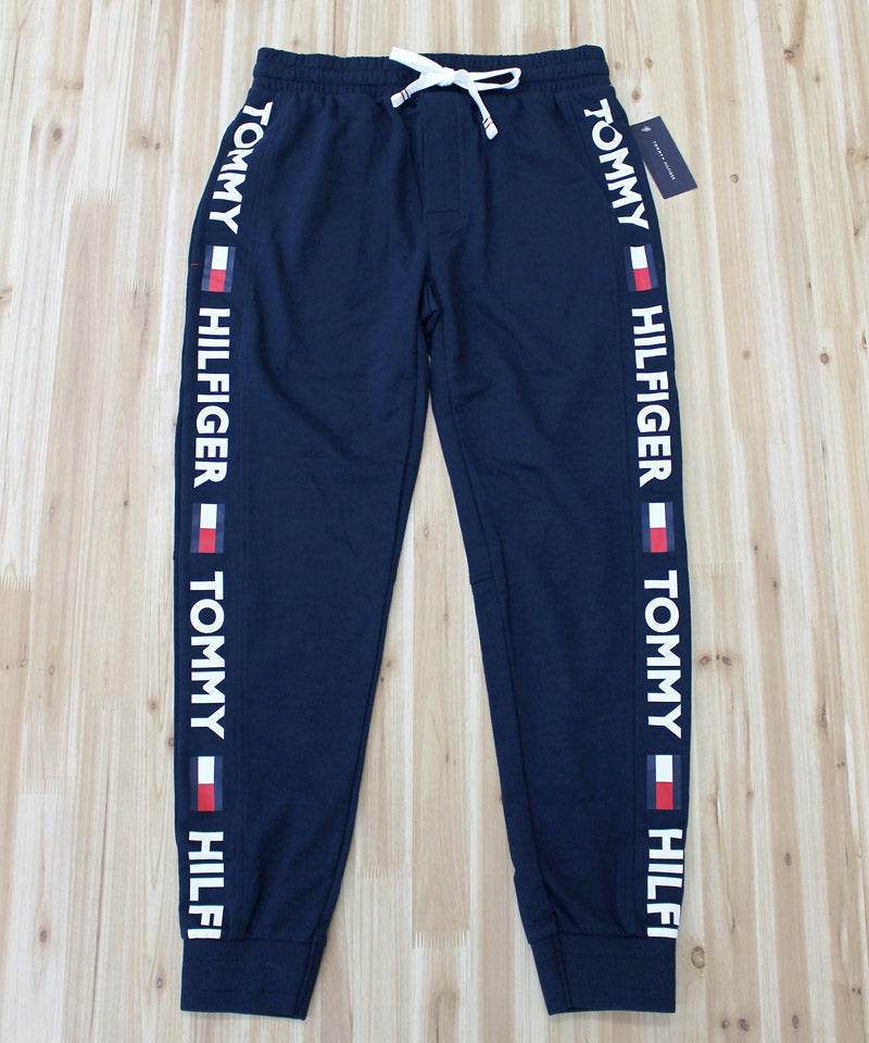 トップイズム TopIsm TOMMY HILFIGER トミー ヒルフィガー サイドロゴ スウェットパンツ メンズ ジョガーパンツ