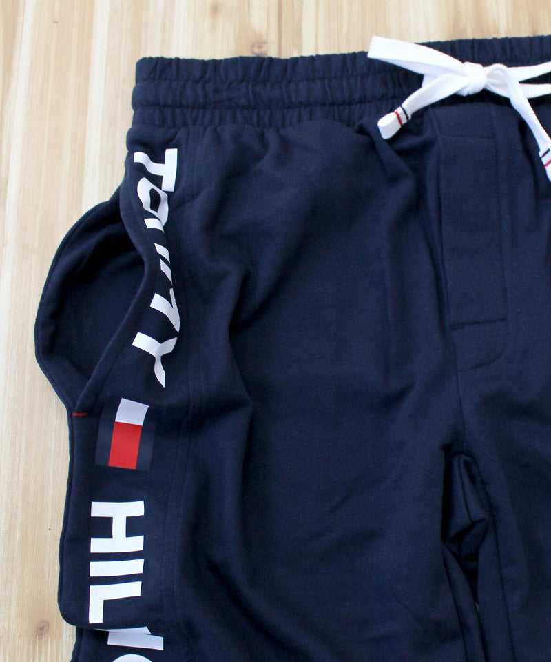トップイズム TopIsm TOMMY HILFIGER トミー ヒルフィガー サイドロゴ スウェットパンツ メンズ ジョガーパンツ