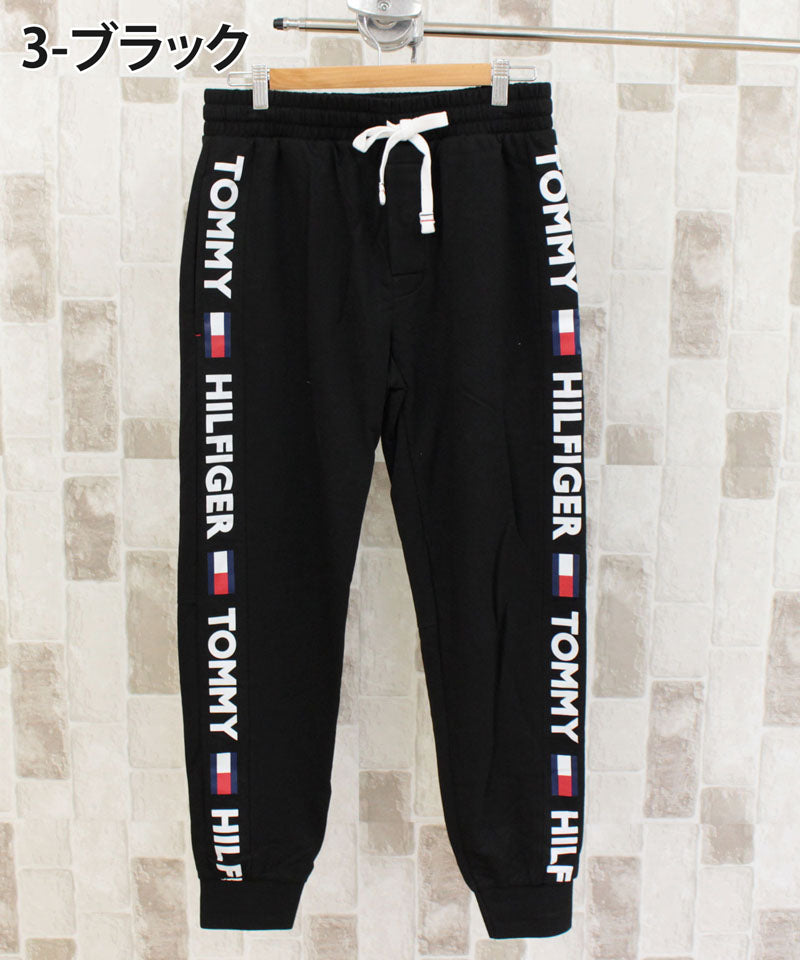 トップイズム TopIsm TOMMY HILFIGER トミー ヒルフィガー サイドロゴ スウェットパンツ メンズ ジョガーパンツ
