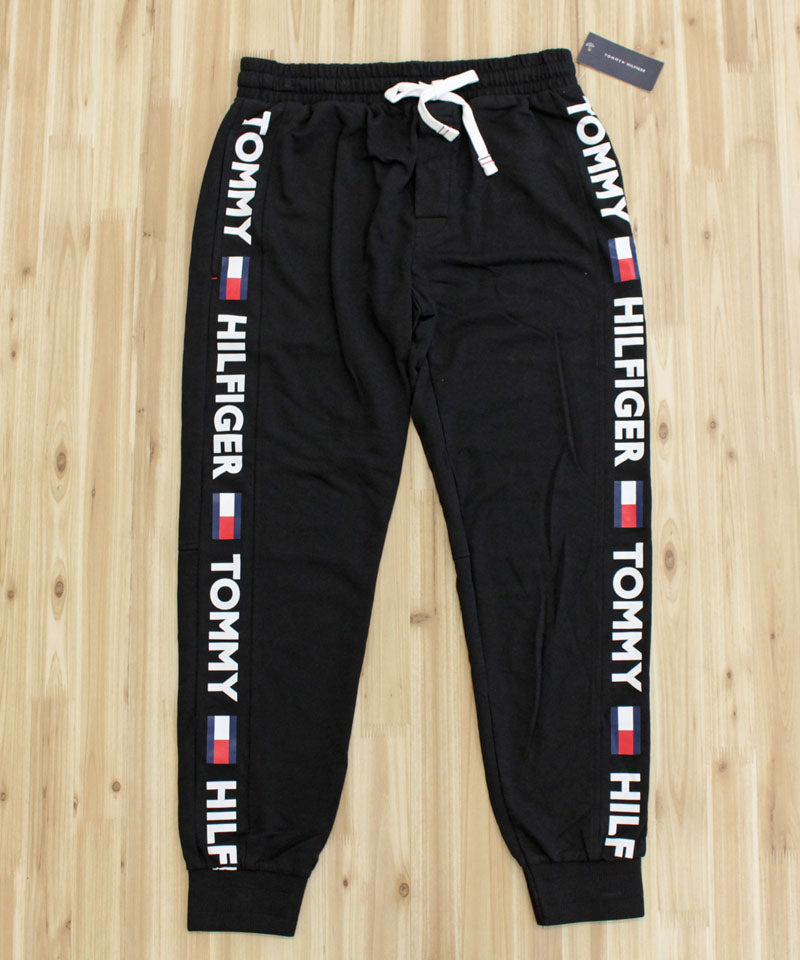 トップイズム TopIsm TOMMY HILFIGER トミー ヒルフィガー サイドロゴ スウェットパンツ メンズ ジョガーパンツ