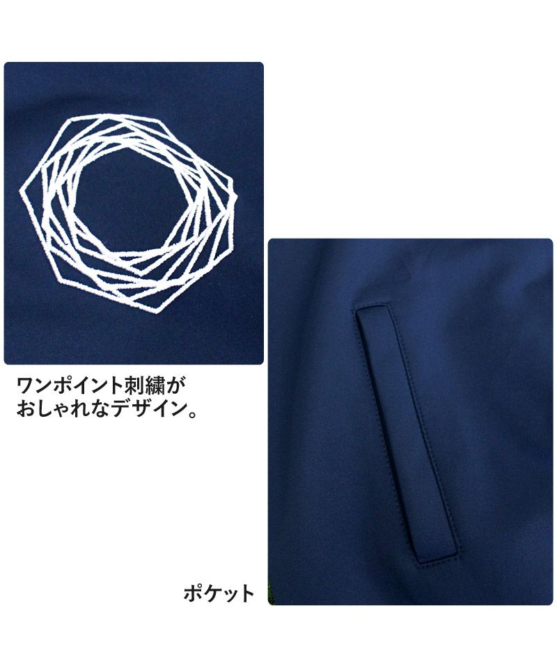 トップイズム TopIsm ゴルフウェア メンズ 上下セットアップ GIORNO SEVEN ジョルノセブン プルパーカー トップス ゴルフパンツ リブロゴ ブランド おしゃれ 秋冬 春夏 （4-ネイビー） 4-ネイビー