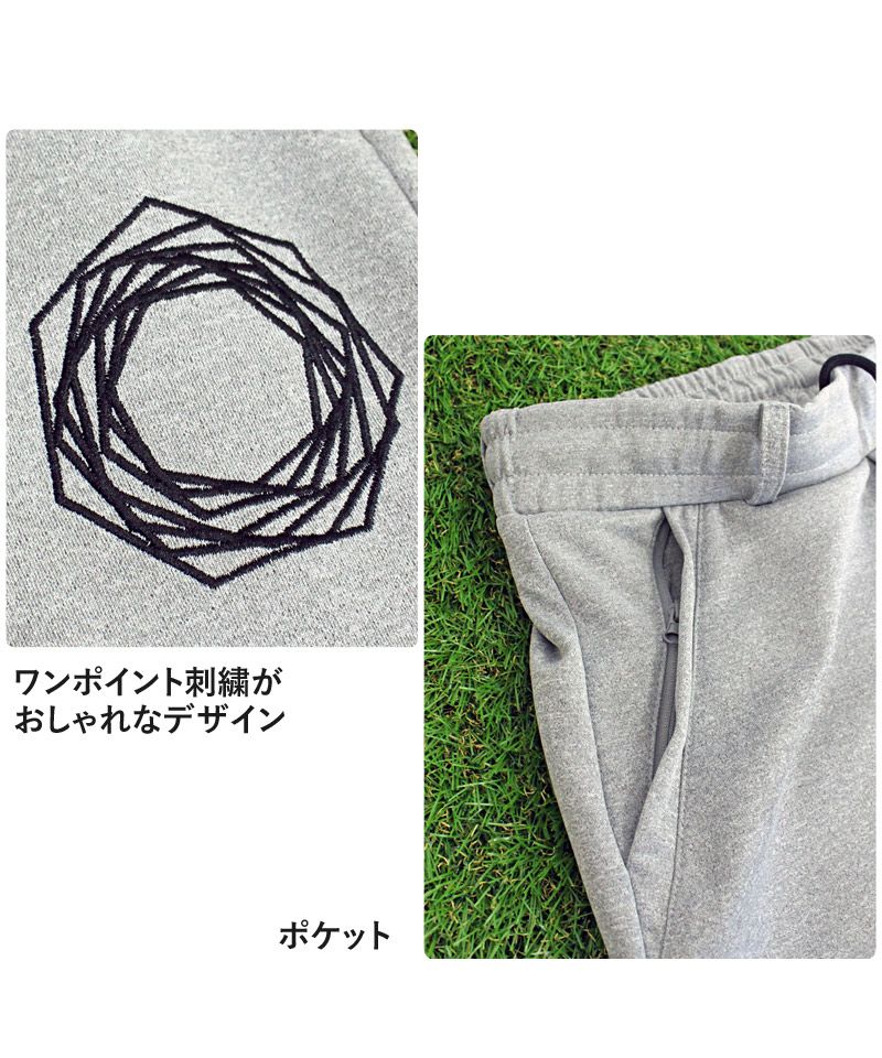 トップイズム TopIsm ゴルフウェア メンズ 上下セットアップ GIORNO SEVEN ジョルノセブン プルパーカー トップス ゴルフパンツ リブロゴ ブランド おしゃれ 秋冬 春夏 （4-ネイビー） 4-ネイビー