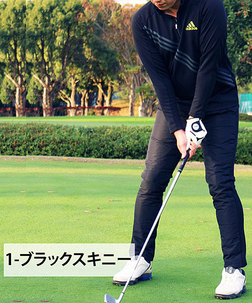 トップイズム TopIsm ジョガーとスキニーの2タイプ/ダウンパンツ裏フリース ゴルフパンツ ゴルフウェア アウトドア スポーツウェア （7-カーキジョガー） 7-カーキジョガー