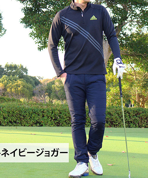 トップイズム TopIsm ジョガーとスキニーの2タイプ/ダウンパンツ裏フリース ゴルフパンツ ゴルフウェア アウトドア スポーツウェア （7-カーキジョガー） 7-カーキジョガー