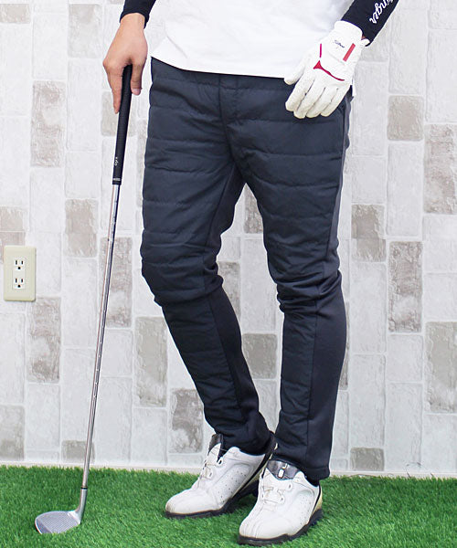 トップイズム TopIsm ジョガーとスキニーの2タイプ/ダウンパンツ裏フリース ゴルフパンツ ゴルフウェア アウトドア スポーツウェア （2-チャコールスキニー） 2-チャコールスキニー