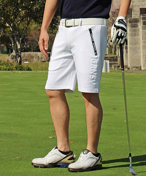 トップイズム TopIsm ゴルフパンツ メンズ ゴルフウェア GIORNO SEVEN ジョルノセブン ハーフパンツ ショートパンツ 短パン 春夏 ショーツ ストレッチ ジャージ ロゴ