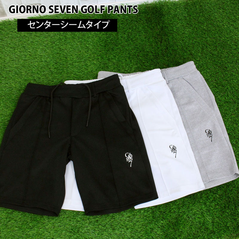 トップイズム TopIsm ゴルフパンツ メンズ ゴルフウェア GIORNO SEVEN ジョルノセブン ハーフパンツ ショートパンツ 短パン 春夏 ショーツ ストレッチ ジャージ ロゴ