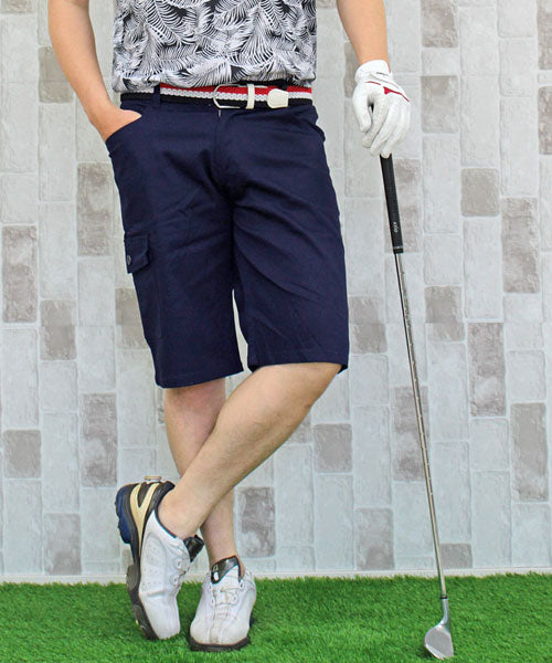 トップイズム TopIsm ゴルフパンツ ハーフパンツ ゴルフウェア メンズ ショートパンツ 大きいサイズ 短パン