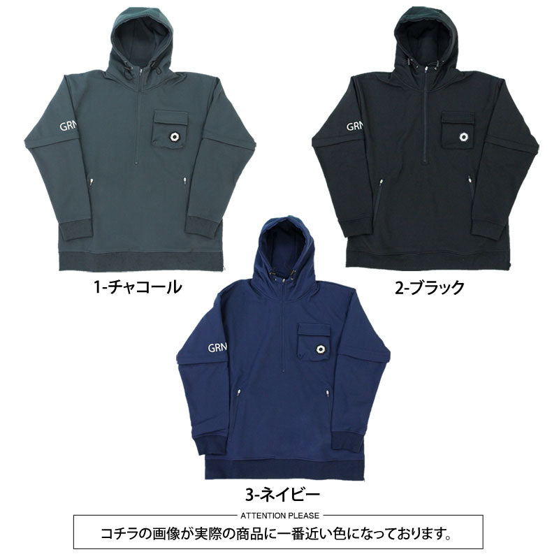 トップイズム TopIsm ゴルフジャケット メンズ ゴルフウェア スニードジャック フードパーカー GIORNO SEVEN ジョルノセブン 袖2WAY アウター ブルゾン トップス プルオーバー 裏暖かい 秋冬