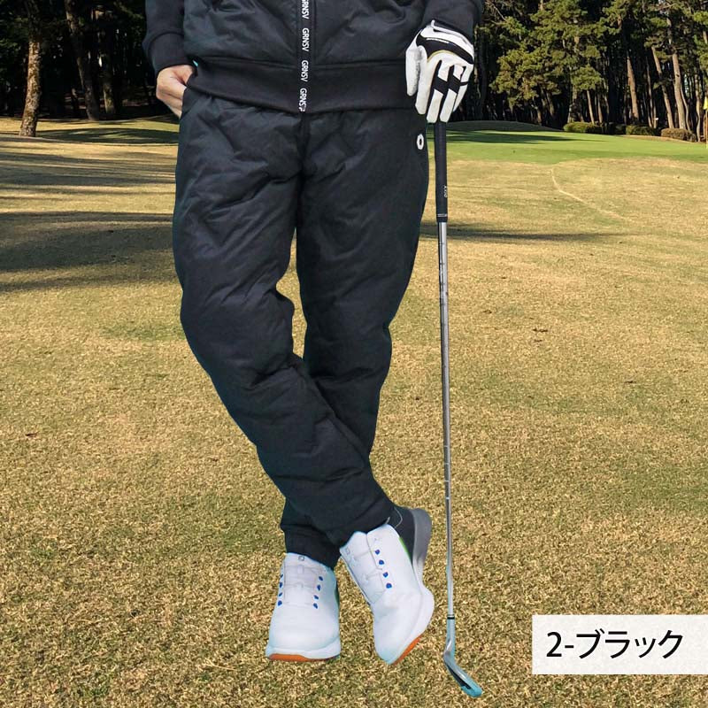 トップイズム TopIsm ゴルフパンツ ゴルフウェア メンズ ダウンパンツ GIORNO SEVEN ジョルノセブン ジョガーパンツ 中綿 秋冬 ボトムス 素材切替 おしゃれ ブランド