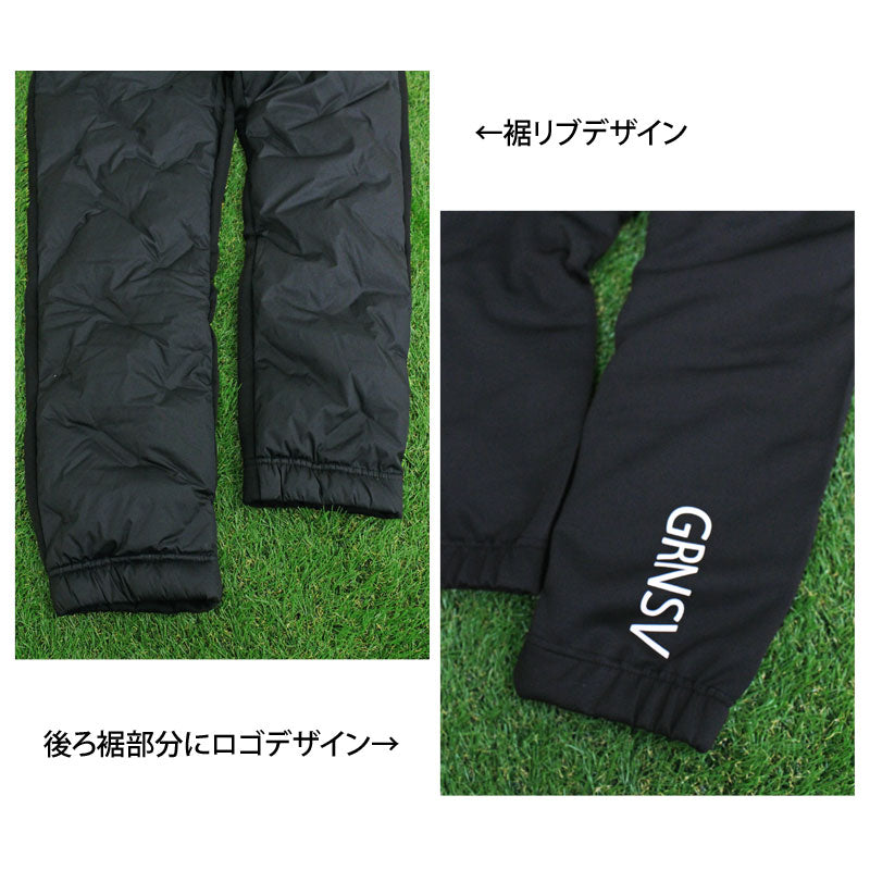 トップイズム TopIsm ゴルフパンツ ゴルフウェア メンズ ダウンパンツ GIORNO SEVEN ジョルノセブン ジョガーパンツ 中綿 秋冬 ボトムス 素材切替 おしゃれ ブランド